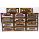 Mainline 00 Gauge Bogie Bolster Wagon and Well Wagon Group, 14 examples all in original boxes to