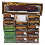 Mainline and Replica Railways 00 Gauge LMS Maroon passenger stock group, 15 examples, to include