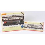 A Hornby Railways train pack and coach pack group, two examples to include a No. R568 'Devon