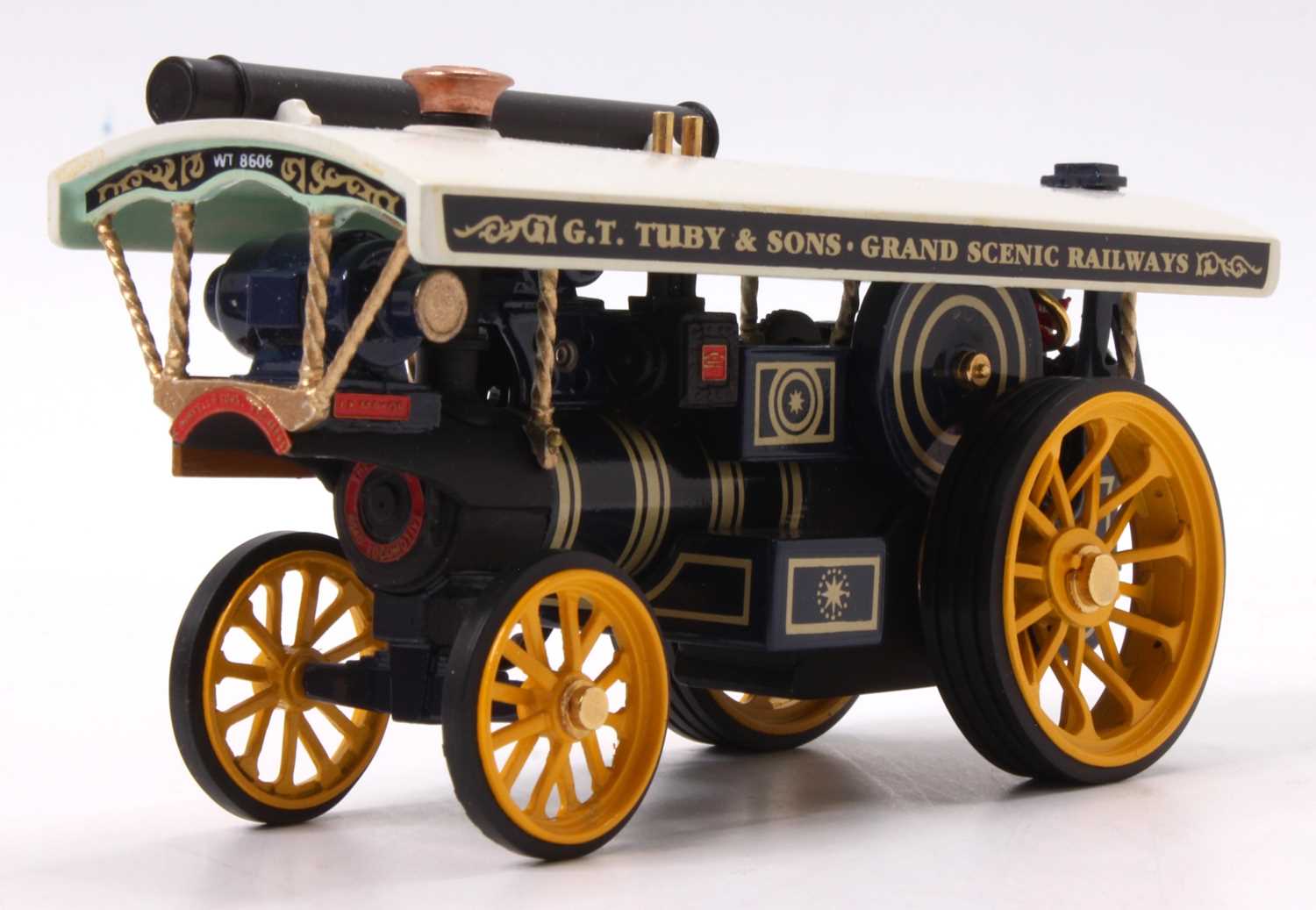 Milestone Models 1/58th scale white metal model of a Burrell 4000 "Ex Mayor" Traction Engine in "G. - Image 2 of 2