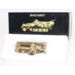 Minichamps Model No. 350011270 1/35 scale model of an SDKFZ.251/1 German half track housed in the