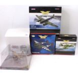 Corgi Aviation Archive 1/72nd scale boxed aircraft group, 4 examples, all appear as issued to