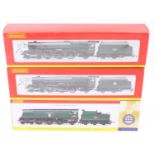 A Hornby Railways 00 gauge boxed locomotive group, three boxed examples to include an R2385 National