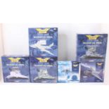 Corgi Aviation Archive 1/72nd and 1:144 scale boxed aircraft group, 6 examples all in the original