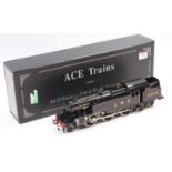ACE Trains 2-6-4 LMS 2524, 3-cylinder tank loco black gloss lined red (NM-BNM) with instructions