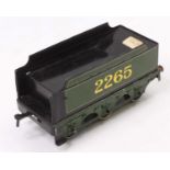 Bassett-Lowke tender green 2265 for 4-4-0 Princess Elizabeth loco (VG-E)