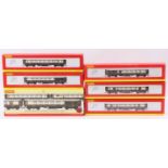 A Hornby Pullman 00 gauge boxed passenger coach and gift set group, 6 examples to include Ref.