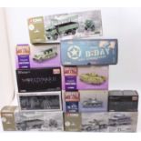 Ten various boxed Corgi military related diecast vehicles and accessories, mixed scales and series