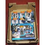 Four boxes of children's toys to include Action Man figures, Arial The Little Mermaid, boxed