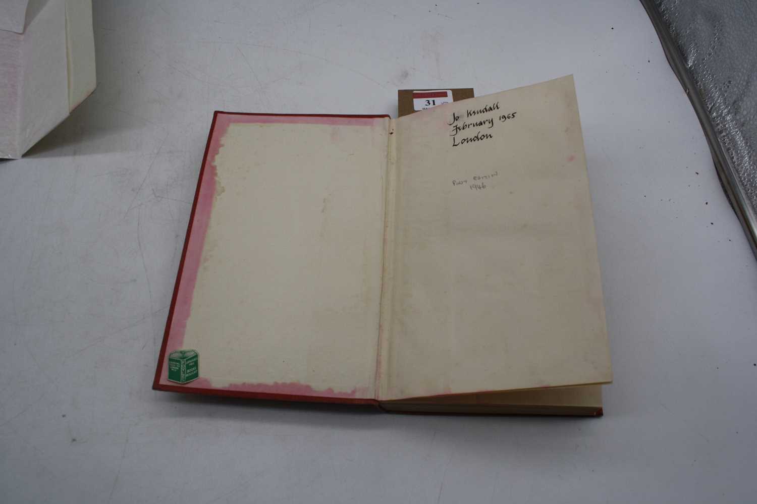 Peake, Mervyn: Titus Groan, 1946 1st edition second impression, Eyre & Spottiswoode, hardback with - Bild 7 aus 11