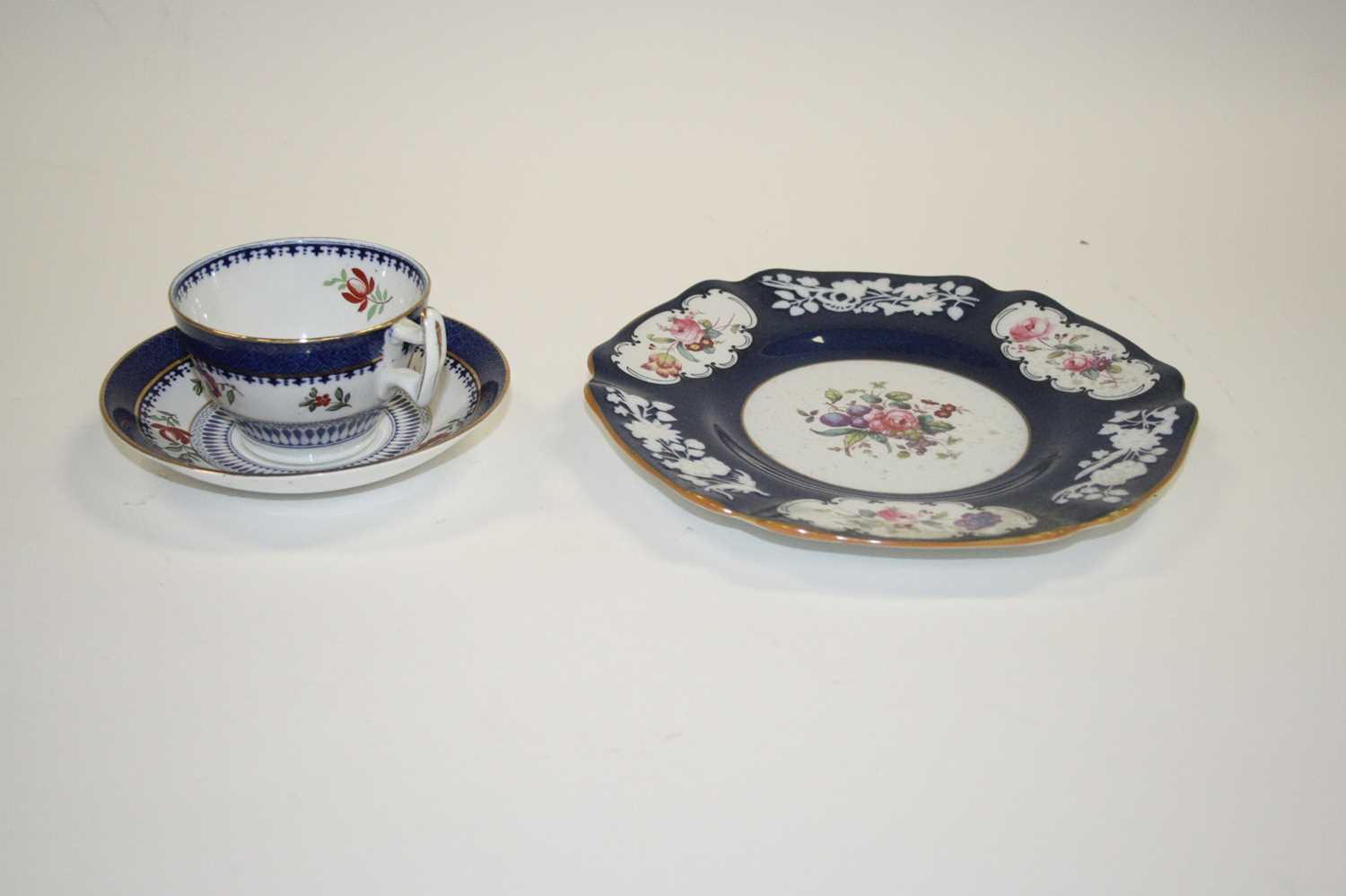 A Booth's Lowestoft Border pattern tea service; together with a collection of Copeland Spode side - Bild 7 aus 8