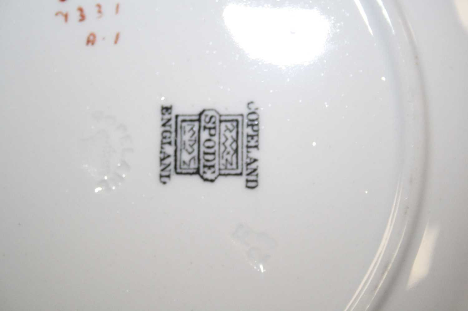 A Booth's Lowestoft Border pattern tea service; together with a collection of Copeland Spode side - Bild 8 aus 8