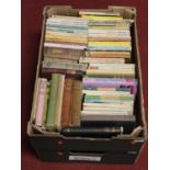 Two boxes of miscellaneous books mainly being murder mystery, to include Agatha Christie - Taken