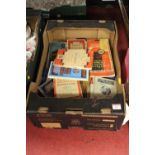 A box of assorted Ordnance Survey and other maps to include London, North East, Sheet 161