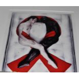 MJ Hart - Male Lovers, artists proof photographic print, signed in marker pen to the margin,