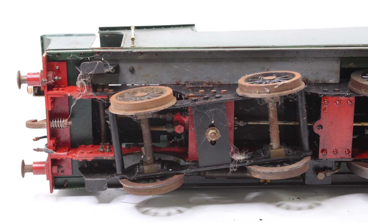 A 3½" gauge 2-4-4 live steam coal fired tank locomotive, finished in dark green with easy access - Image 8 of 9