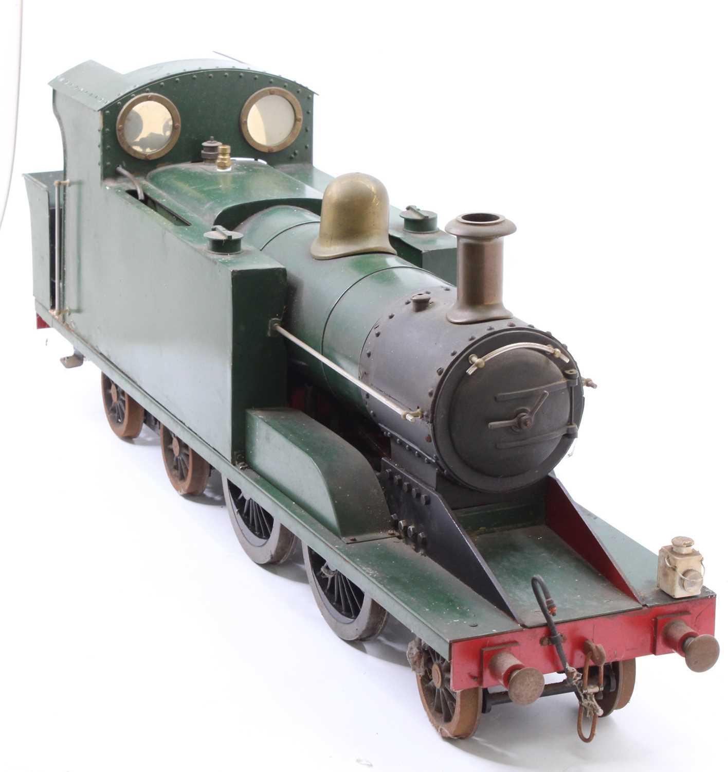 A 3½" gauge 2-4-4 live steam coal fired tank locomotive, finished in dark green with easy access - Image 6 of 9