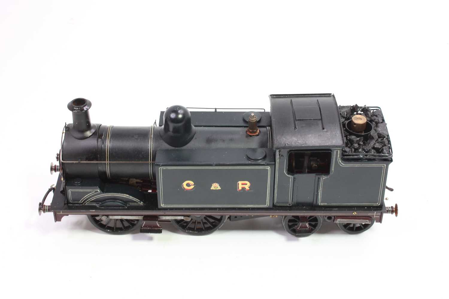 A very well executed kit built model of a Gauge 1 Caledonian Railways 0-4-4 tank loco finished in - Image 7 of 13