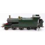 A 3½" gauge 2-4-4 live steam coal fired tank locomotive, finished in dark green with easy access