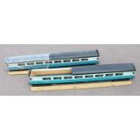 A pair of Abbot Model Engineering of Telford 5" gauge MkI Intercity passenger coaches, two examples,