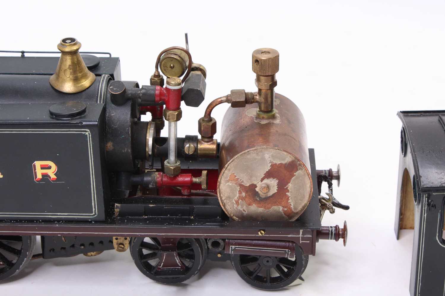 A very well executed kit built model of a Gauge 1 Caledonian Railways 0-4-4 tank loco finished in - Image 5 of 13