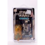 Kenner Star Wars vintage R2-D2 3 3/4" figure, on the original 12 backing card, un-punched, bubble