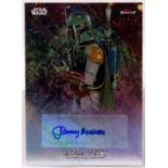 Topps Finest Star Wars 2018 Authentic Autograph Card Jeremy Bulloch as Boba Fett, 02/10 released,