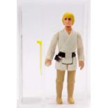 Kenner Star Wars Luke Skywalker 3 3/4" vintage figure, UKG Graded 80%, Figure 80% Paint 85%,