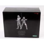 ART FX Plus Kotobukiya Star Wars 1/10th scale pre painted model kit for Two Pack Stormtrooper Set,