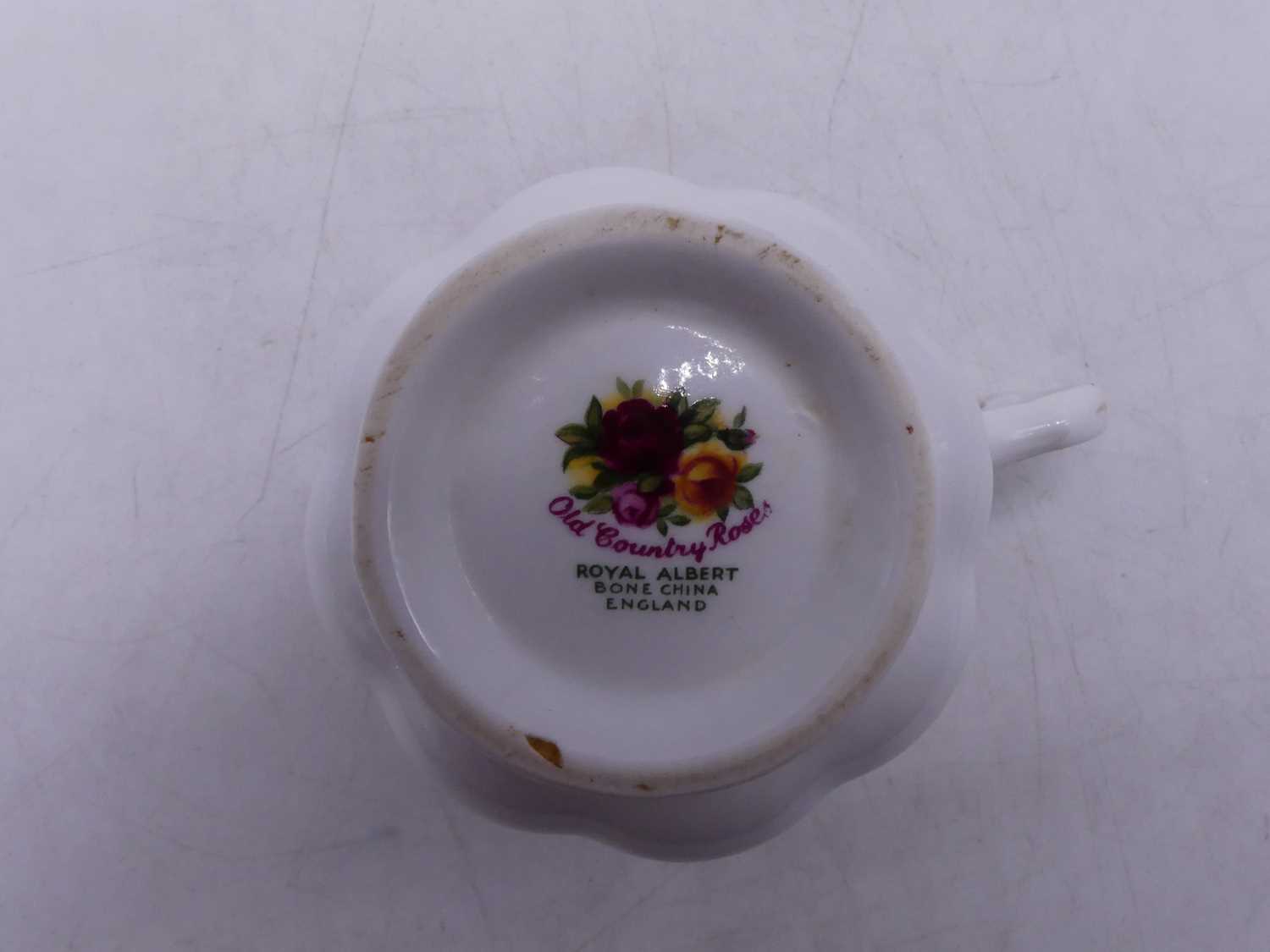 A Royal Albert ten-place setting bone china tea service, in the Old Country Roses pattern - Image 2 of 4
