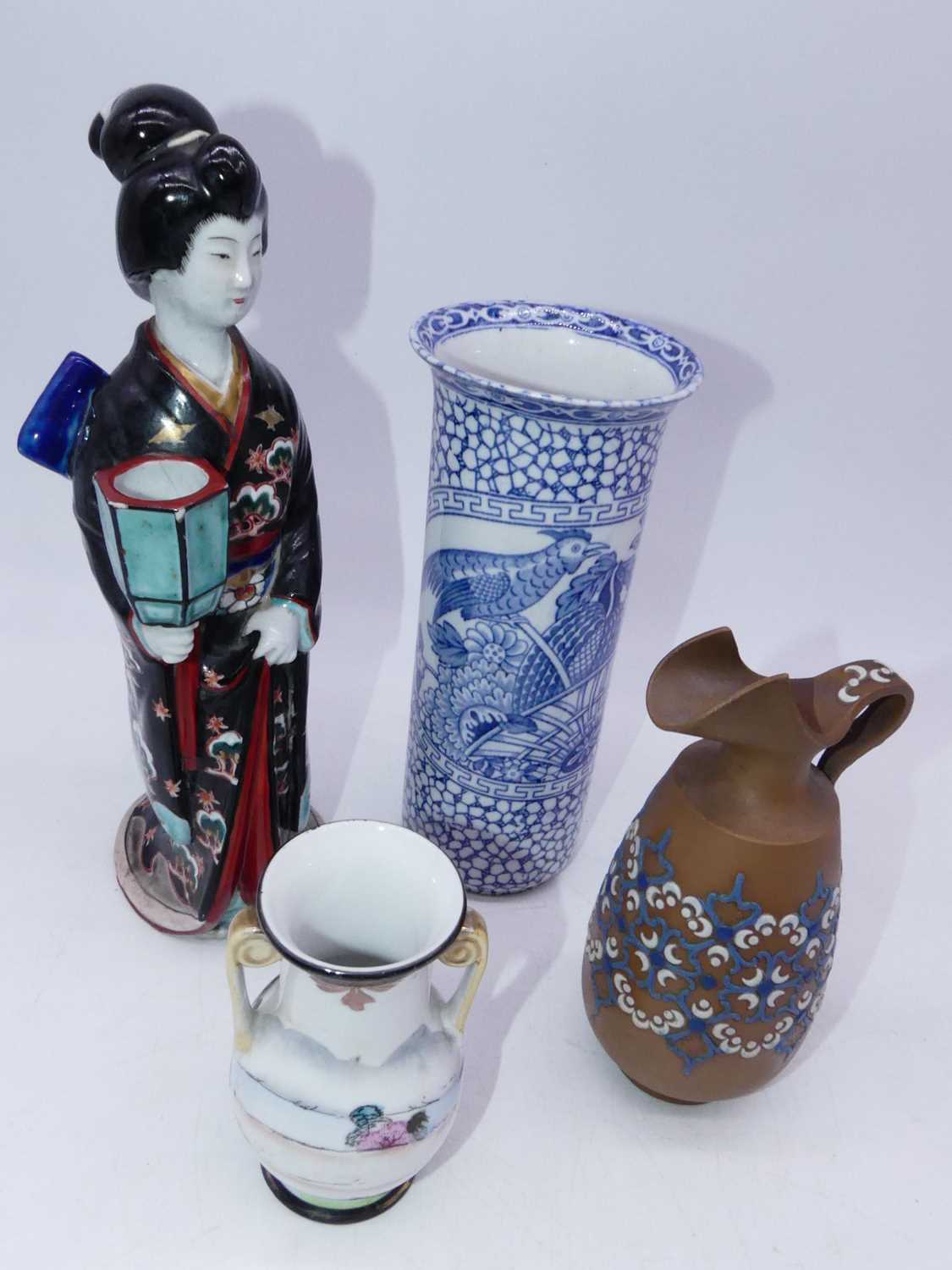A collection of miscellaneous items, to include Copeland Spode Italian pattern blue and white - Image 4 of 4