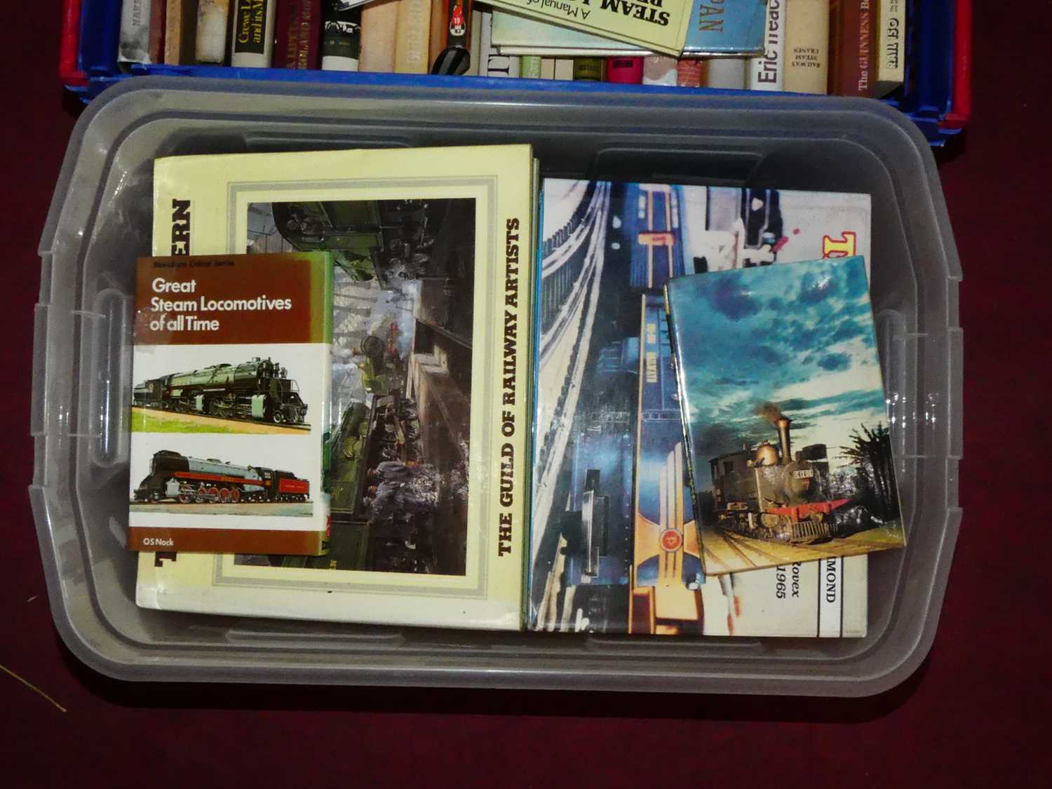 Two boxes of railway related books - Image 3 of 3