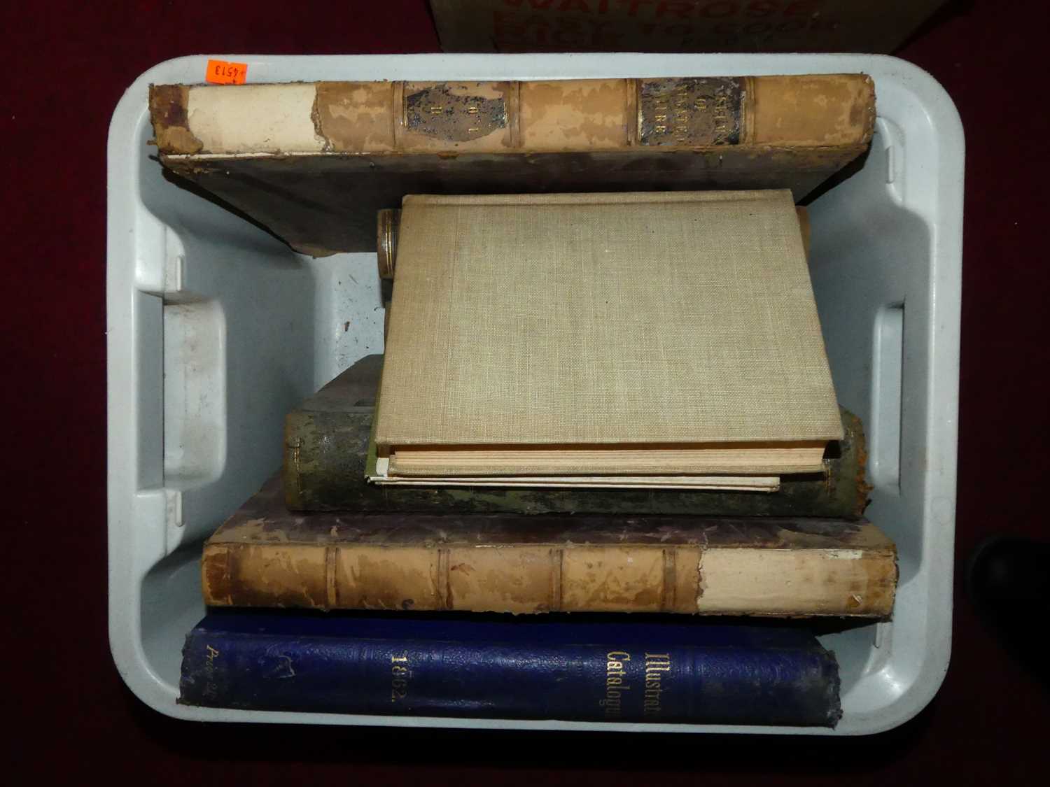 Three boxes of miscellaneous mainly leather bound books to include Shakespeare, William: The Plays - Image 2 of 4
