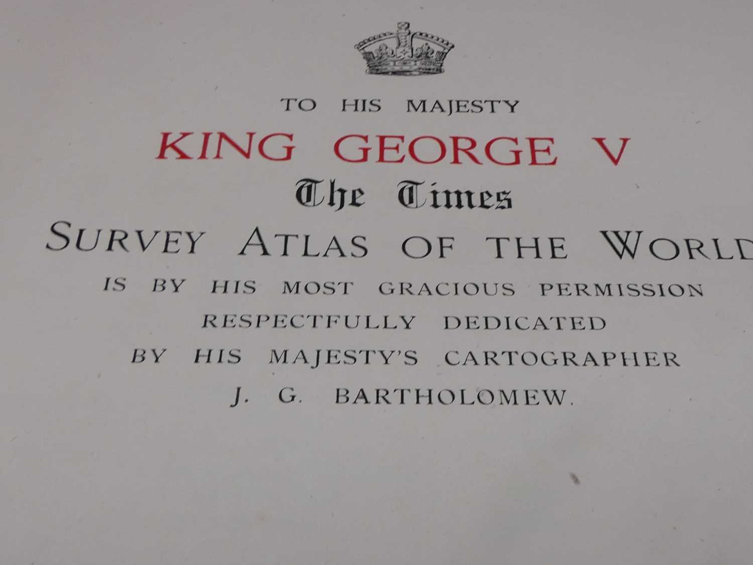 The Times Survey Atlas of the world, published by The Times, Printing House Square, London, EC4, - Bild 3 aus 4