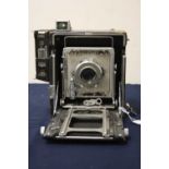 A Graflex Speed Graphic camera, serial number 832133