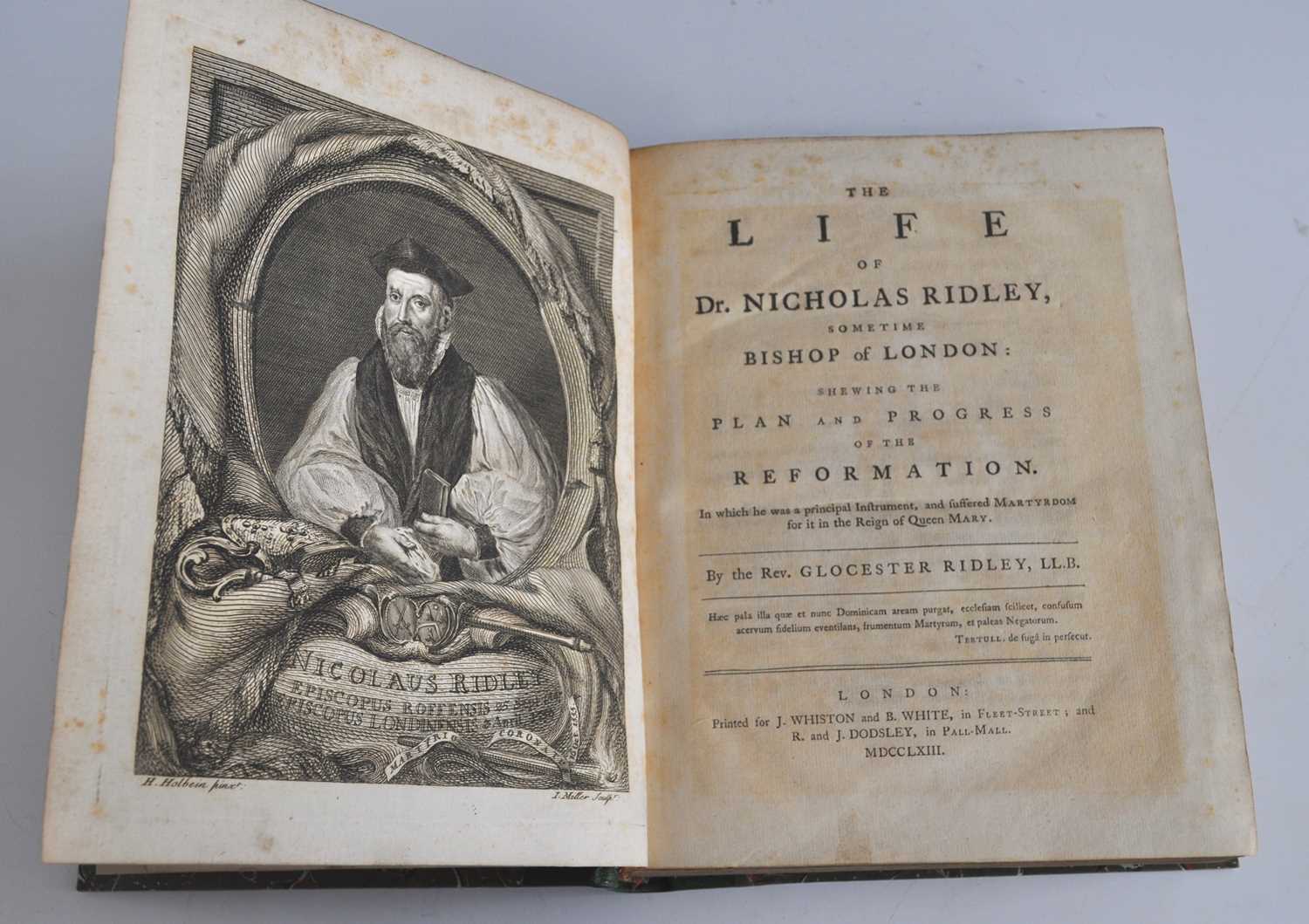 Ridley, Glocester: The Life of Dr Nicholas, Sometime Bishop of London. Shewing The Plan And Rrogress - Bild 3 aus 15