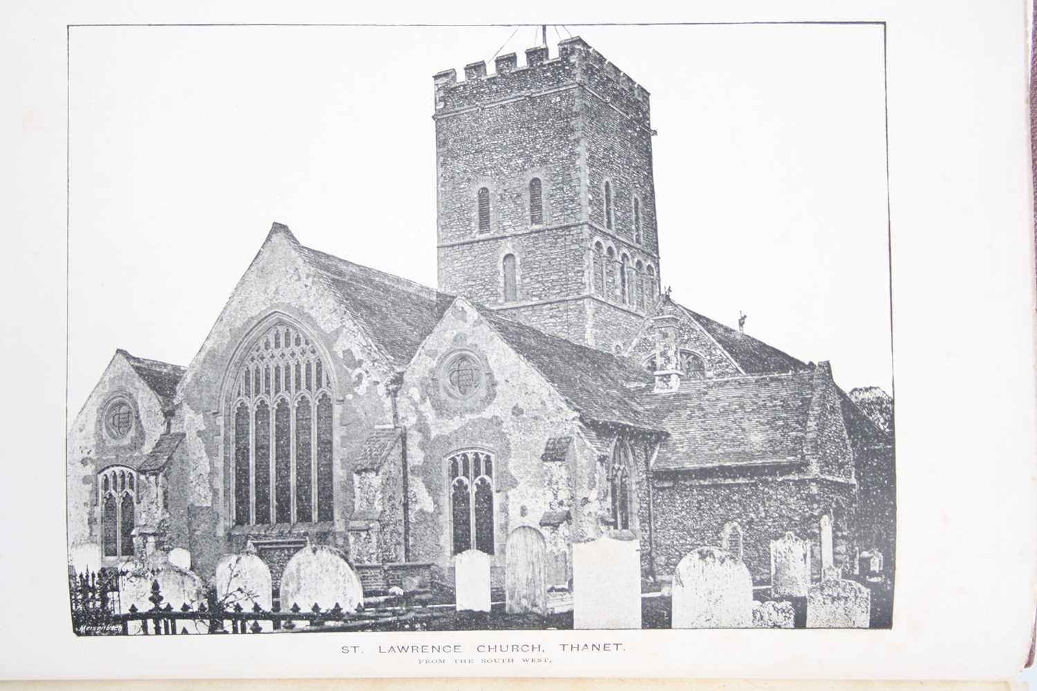 Cotton, Charles: The History And Antiquities Of The Church And Parish Of St. Laurence, Thanet, In - Bild 3 aus 4