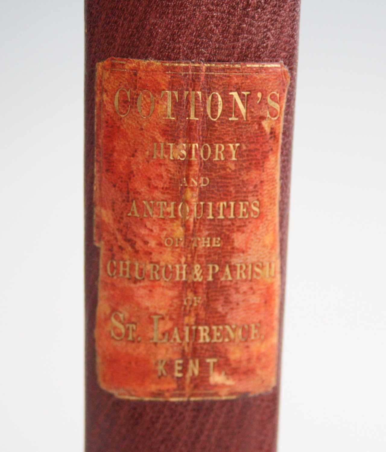 Cotton, Charles: The History And Antiquities Of The Church And Parish Of St. Laurence, Thanet, In - Bild 4 aus 4