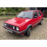 A 1989 Mk2 Volkswagen Golf GTI 5-door hatchback, 1781cc, Chassis No. WVWZZZ1GZKW833543 Engine No.