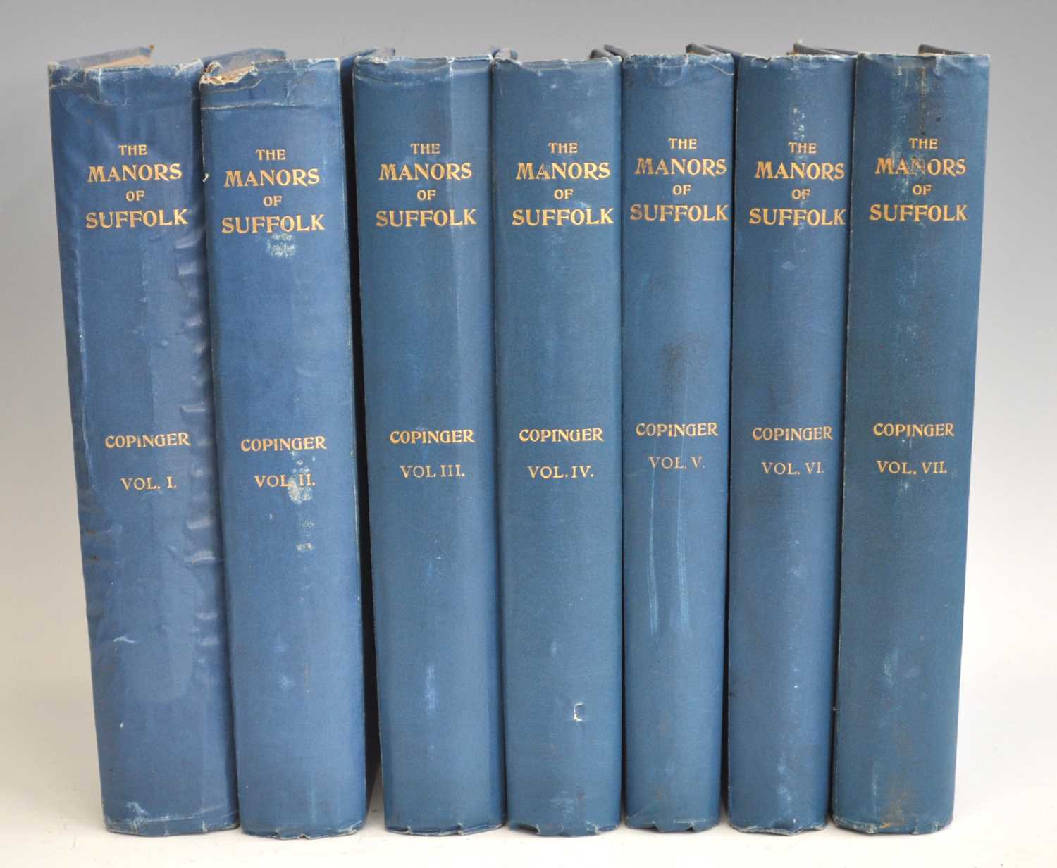 Copinger, W.A.: The Manors of Suffolk Notes on Their Histoy and Devolution, London T. Fisher