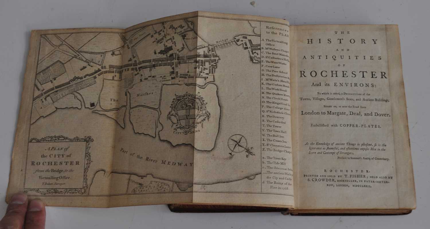 Shrubshole, William :The History and Antiquities of Rochester and Its Environs: Embellished with - Bild 9 aus 11