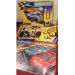 Three boxed Scalextric sets to include Speed Extreme, Super Endurance, and Nigel Mansell World