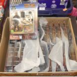 A box of Elite Force 1/18 scale British Army boxed figures