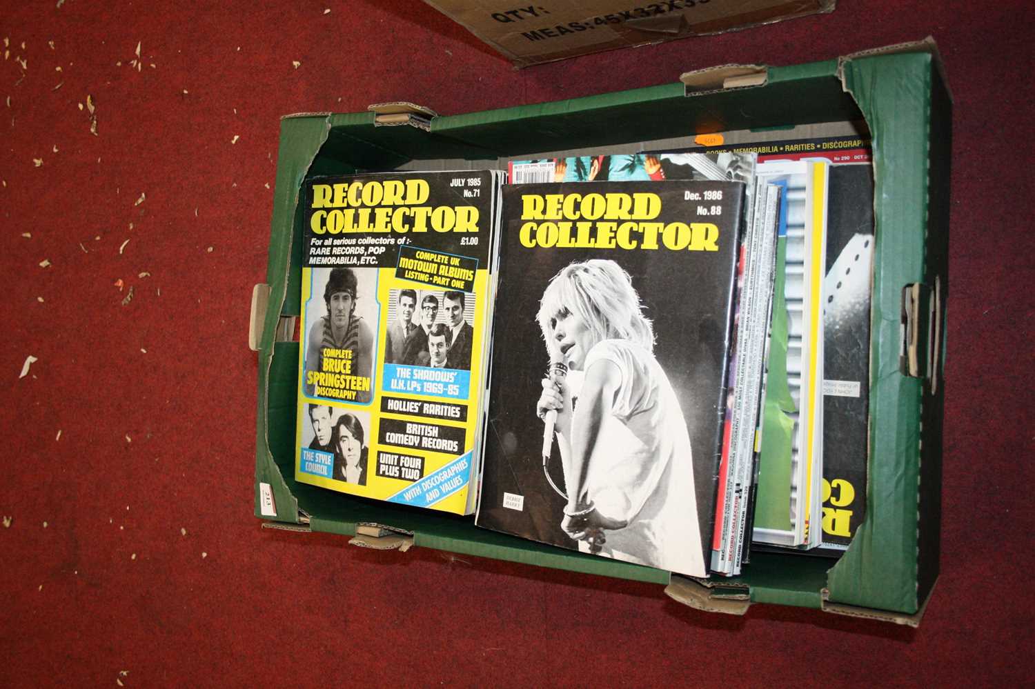 Three boxes of books and magazines relating to pop music - Image 2 of 5