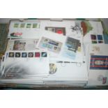 A box of assorted first day covers, to include British Forces Postal Service, Royal Mail