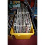 Two boxes of vintage LPs to include Jeffrey Osborn and DJ Dado