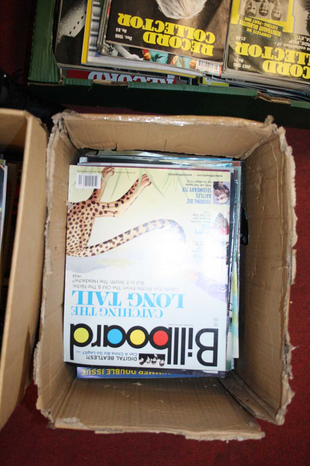 Three boxes of books and magazines relating to pop music - Image 4 of 5