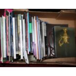 Five boxes of books relating to art and antiques