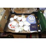 A collection of ceramics, to include Royal Doulton and Wedgwood