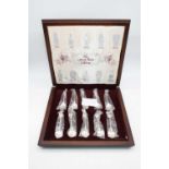 A collection of ten Elizabeth II 'The Queen's Beasts' spoons, limited edition No.353/2500, each